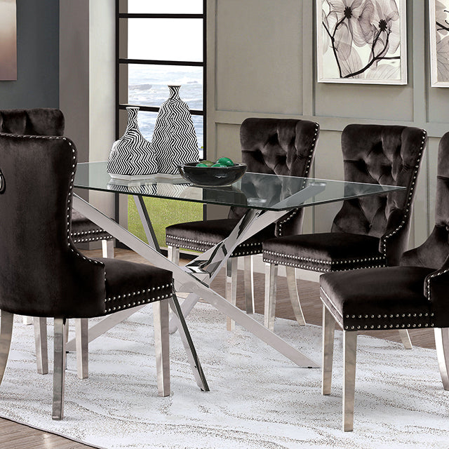 Silveria 7 Pc Dining Table Set - Furniture 4 Less Outlet (Salinas,CA)
