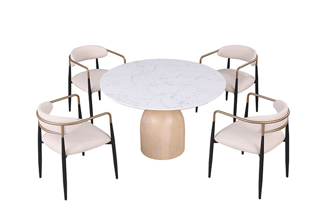 Neasden 5 Pc Dining Table Set - Furniture 4 Less Outlet (Salinas,CA)