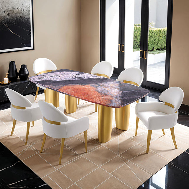 Northolt 7 Pc Dining Table Set - Furniture 4 Less Outlet (Salinas,CA)