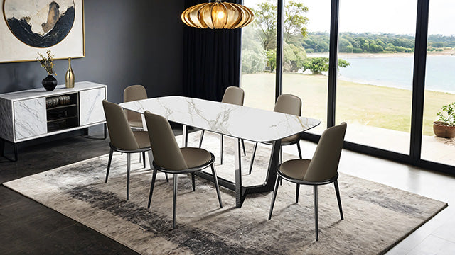 Norelli 7 Pc Dining Table Set - Furniture 4 Less Outlet (Salinas,CA)