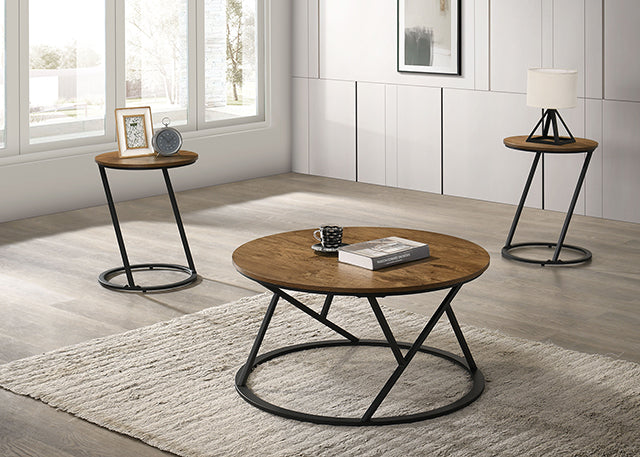 Ronde 3 Pc. Table Set Natural - Furniture 4 Less Outlet (Salinas,CA)