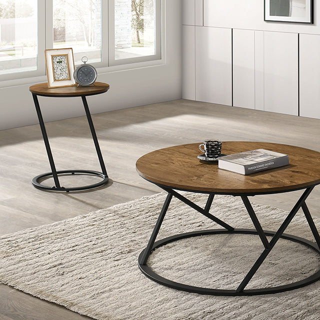 Ronde 3 Pc. Table Set Natural - Furniture 4 Less Outlet (Salinas,CA)