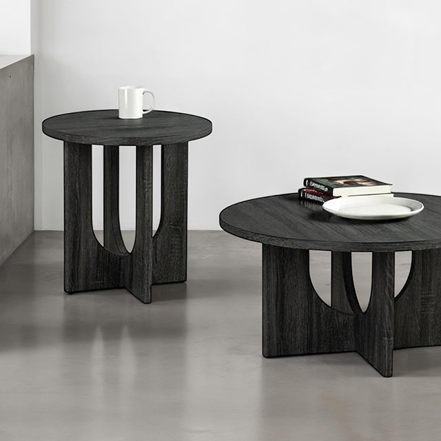Holen 3 Pc. Table Set Gray - Furniture 4 Less Outlet (Salinas,CA)