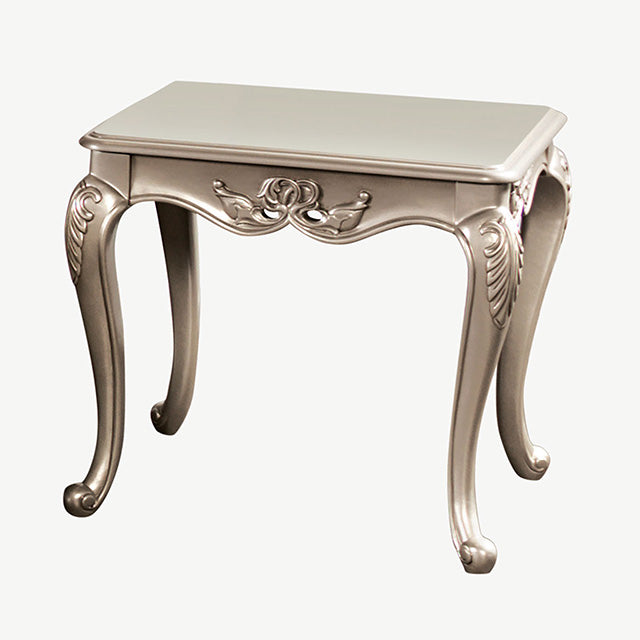 Albacete End Table Walnut & Campage - Furniture 4 Less Outlet (Salinas,CA)