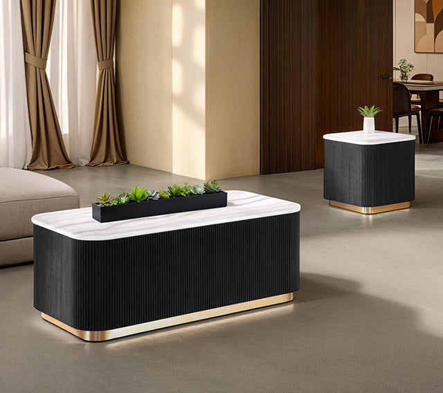 Virden Rectangle Cocktail Table - Furniture 4 Less Outlet (Salinas,CA)
