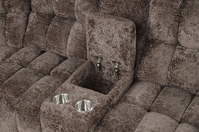 Hieronymus Power Sectional Brown - Furniture 4 Less Outlet (Salinas,CA)