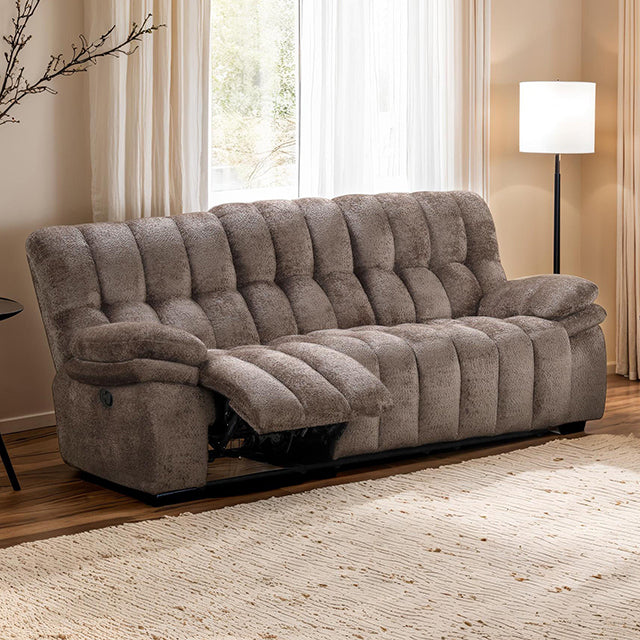Hieronymus Manual Sofa Brown - Furniture 4 Less Outlet (Salinas,CA)