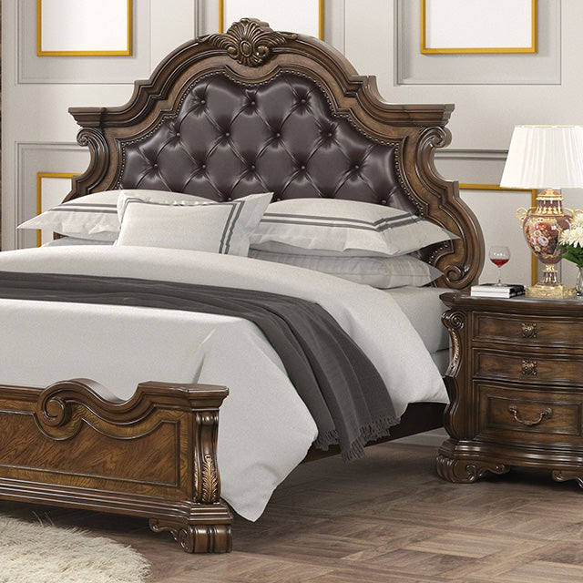 Leovanni E.King & Queen Bed - Furniture 4 Less Outlet (Salinas,CA)