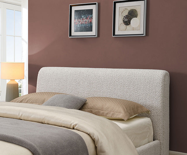 Vertham E.King, Full, & Queen Bed White & Black - Furniture 4 Less Outlet (Salinas,CA)