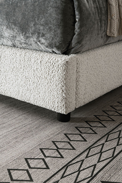 Traverso Bed Black & White - Furniture 4 Less Outlet (Salinas,CA)
