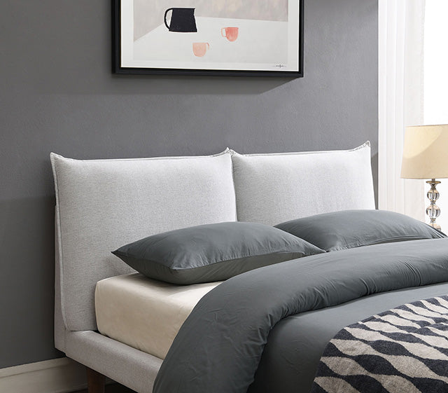 Verwood Bed Gray & Light Gray - Furniture 4 Less Outlet (Salinas,CA)