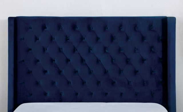 Ryleigh Bed Black, Grey, & Navy - Furniture 4 Less Outlet (Salinas,CA)