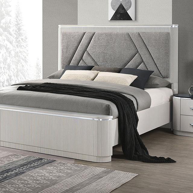 Aldgate Queen & E.King Bed - Furniture 4 Less Outlet (Salinas,CA)