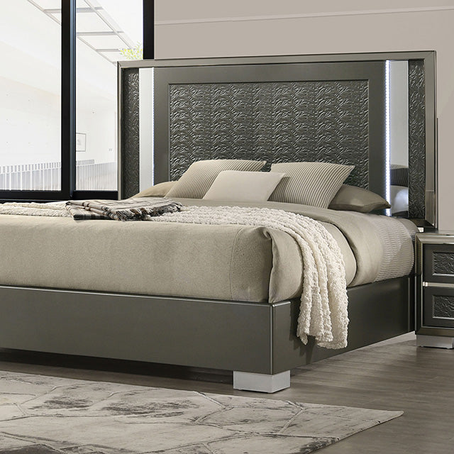 Leyland E.King & Queen Bed - Furniture 4 Less Outlet (Salinas,CA)