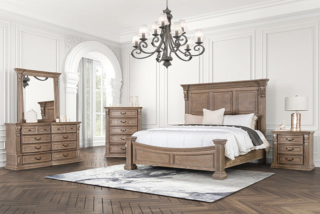 Seven Oaks 4 Pc Queen Bedroom Set - Furniture 4 Less Outlet (Salinas,CA)