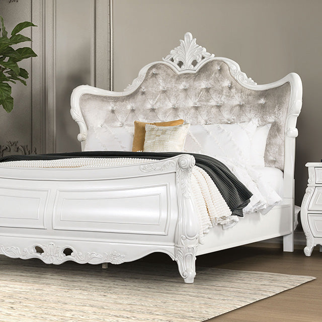 Valentini E.King & Queen Bed - Furniture 4 Less Outlet (Salinas,CA)