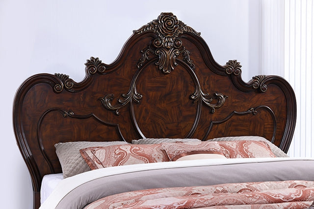 Roselli Bed Chrome & White - Furniture 4 Less Outlet (Salinas,CA)