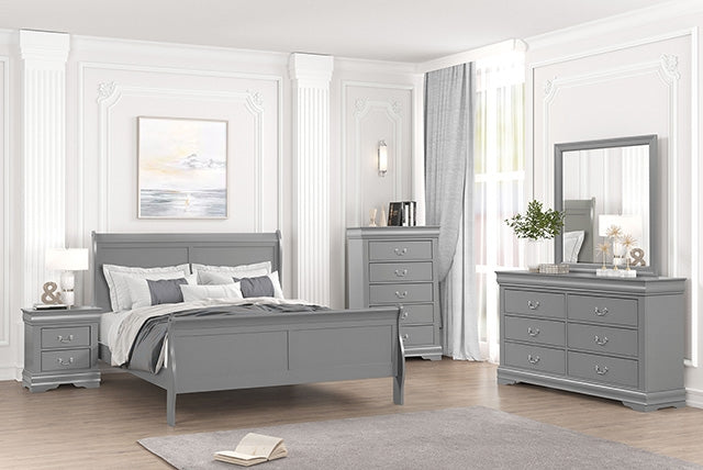 Louis Philippe Bed - Furniture 4 Less Outlet (Salinas,CA)