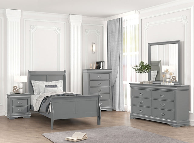 Twin Bed Louis Philippe - Furniture 4 Less Outlet (Salinas,CA)