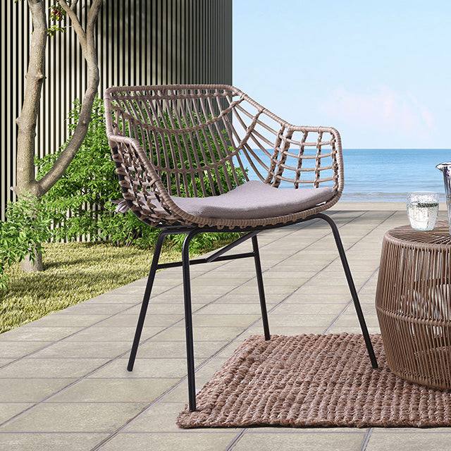 Livana Outdoor Chair (2/CTN) - Furniture 4 Less Outlet (Salinas,CA)