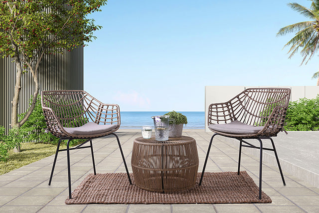 Livana Outdoor Chair (2/CTN) - Furniture 4 Less Outlet (Salinas,CA)