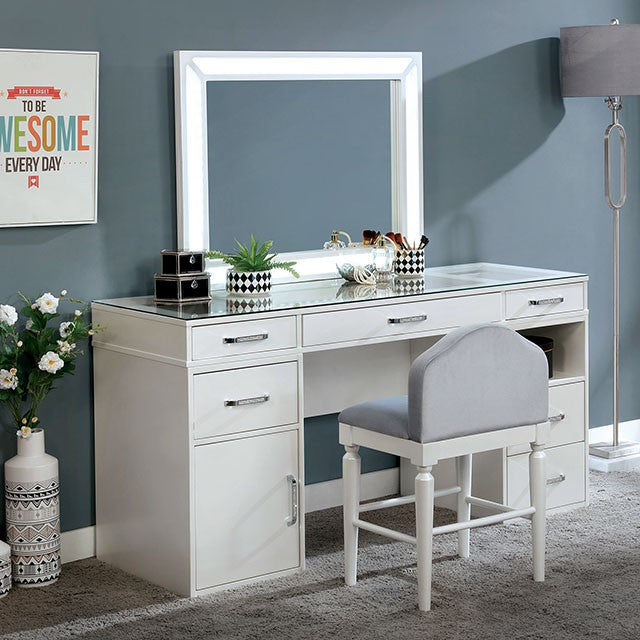 Vickie Vanity Set - Furniture 4 Less Outlet (Salinas,CA)