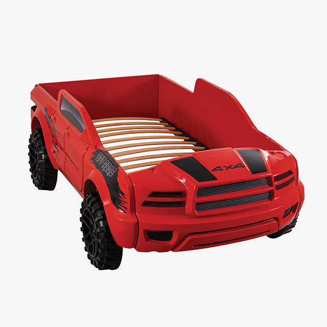 Roverton Bed Red & Grey - Furniture 4 Less Outlet (Salinas,CA)
