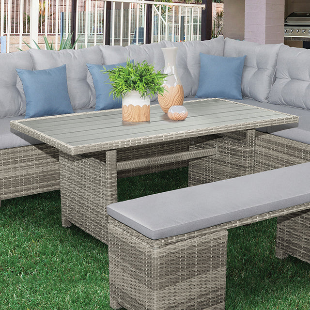 Malia Patio Dining Table - Furniture 4 Less Outlet (Salinas,CA)