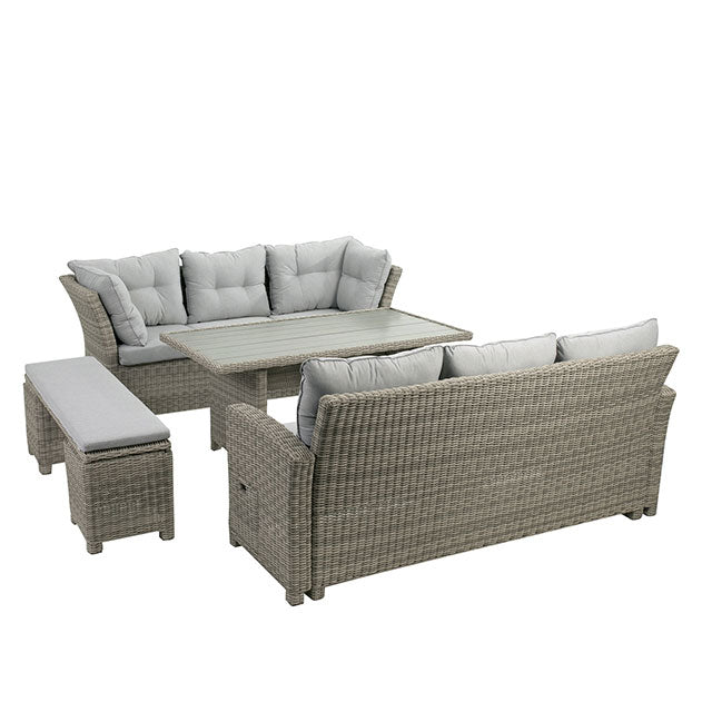 Malia Patio Dining Table - Furniture 4 Less Outlet (Salinas,CA)