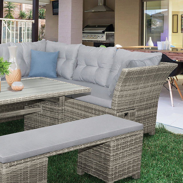 Malia 5 Pc. Sectional Set w/ Bench - Furniture 4 Less Outlet (Salinas,CA)