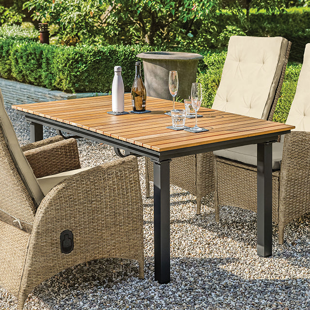Mackay Patio Dining Table - Furniture 4 Less Outlet (Salinas,CA)