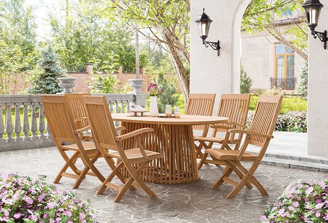 Lovina Oval Dining Table - Furniture 4 Less Outlet (Salinas,CA)