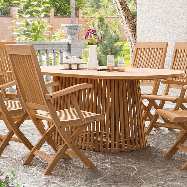 Lovina Oval Dining Table - Furniture 4 Less Outlet (Salinas,CA)