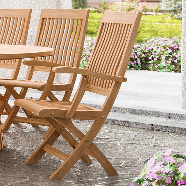 Nusa Folding Arm Chair - Furniture 4 Less Outlet (Salinas,CA)
