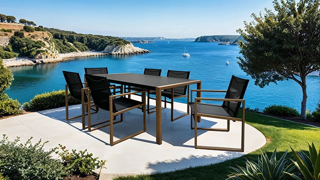 Oswego 8 Pc. Outdoor Dining Set - Furniture 4 Less Outlet (Salinas,CA)