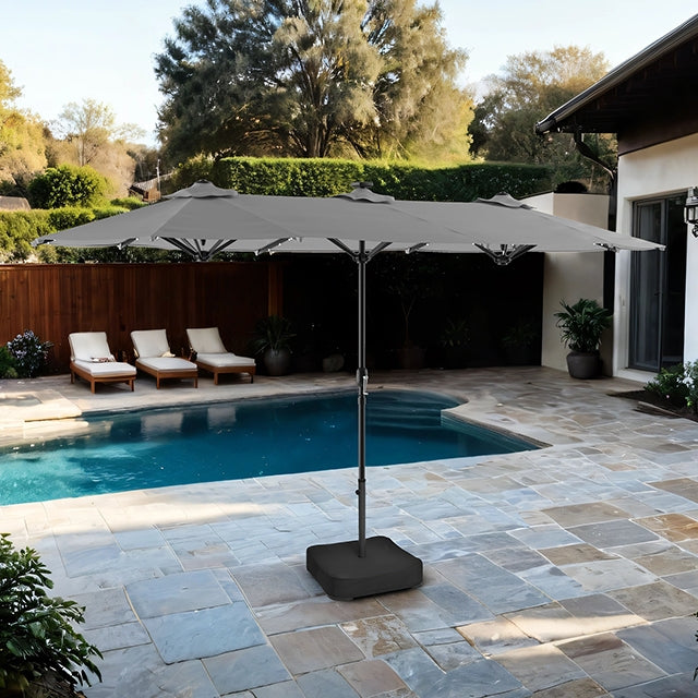 Musa Rectangular Market Umbrella - Furniture 4 Less Outlet (Salinas,CA)