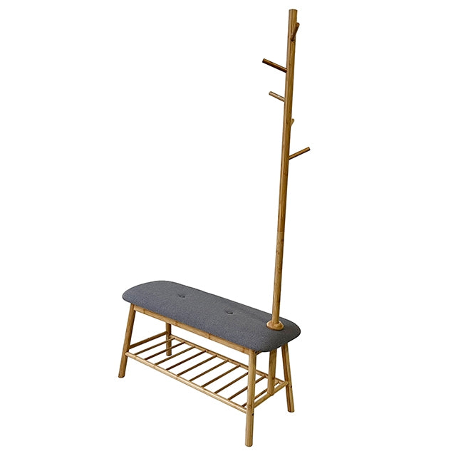 Mosier Hall Tree w/ Bench and Shoe Storage - Furniture 4 Less Outlet (Salinas,CA)