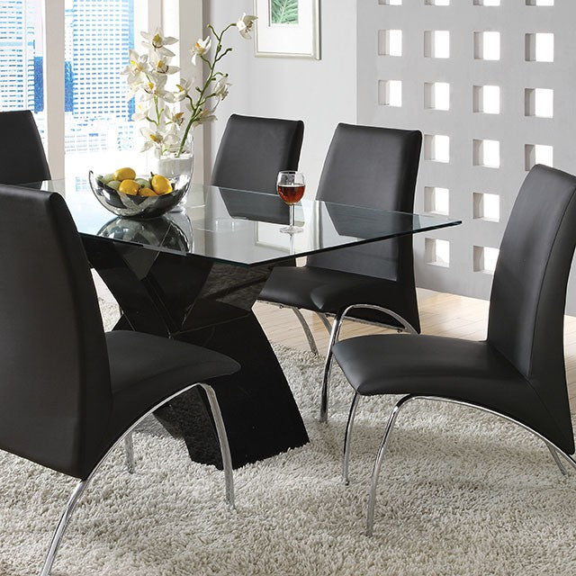 Wailoa 7 Pc Dining Table Set - Furniture 4 Less Outlet (Salinas,CA)