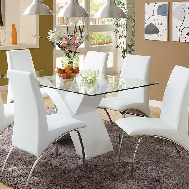 Wailoa 7 Pc Dining Table Set - Furniture 4 Less Outlet (Salinas,CA)