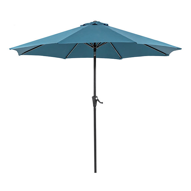 Tano 9' Outdoor Umbrella + 21" Round Base - Furniture 4 Less Outlet (Salinas,CA)