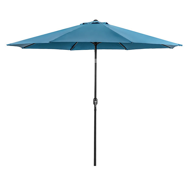 Mora 11' Outdoor Umbrella + 21" Round Base - Furniture 4 Less Outlet (Salinas,CA)