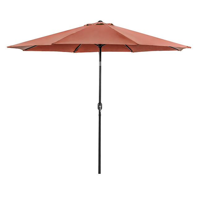 Mora 11' Outdoor Umbrella + 21" Round Base - Furniture 4 Less Outlet (Salinas,CA)