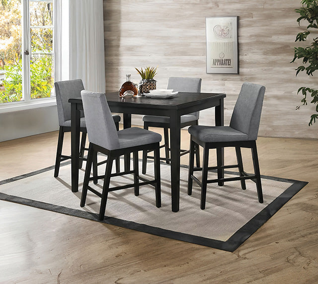 Strom 5 Pc Counter Ht Table Set - Furniture 4 Less Outlet (Salinas,CA)