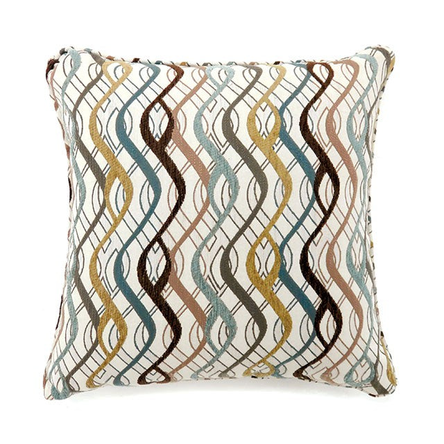 Sine Pillow (2/Box) Beige - Furniture 4 Less Outlet (Salinas,CA)