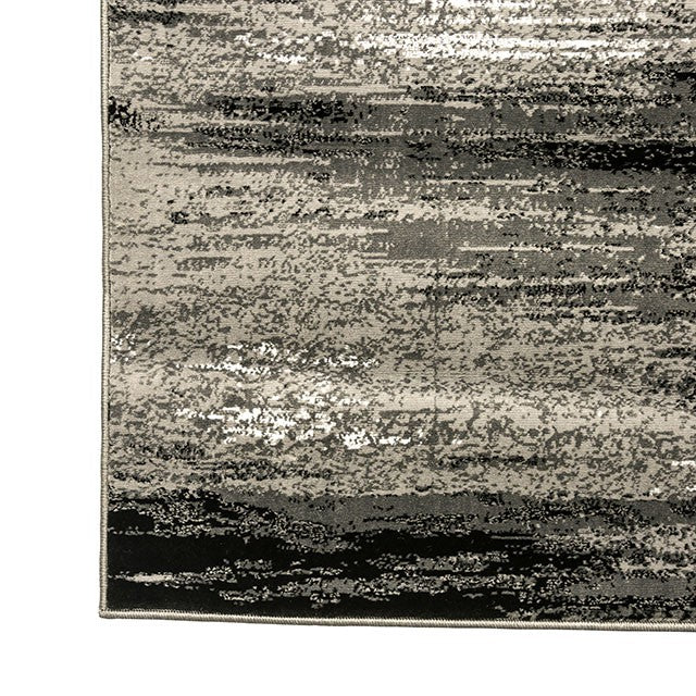 Sivas Gray/Black 8' X 10' Area Rug - Furniture 4 Less Outlet (Salinas,CA)