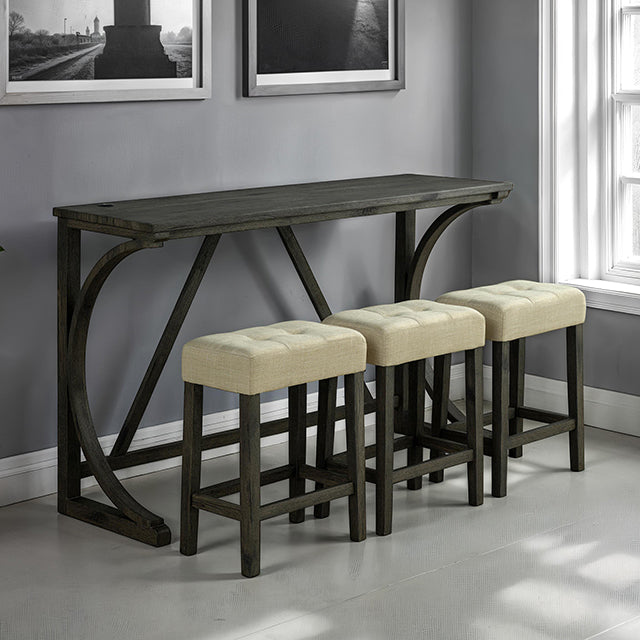 Ptolema 4 Pc. Dining Table Set - Furniture 4 Less Outlet (Salinas,CA)