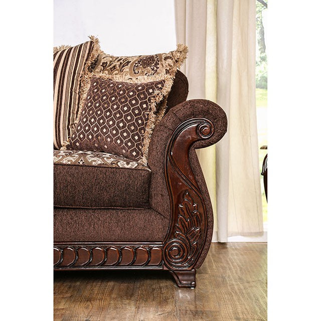 Tabitha Sofa Brown - Furniture 4 Less Outlet (Salinas,CA)