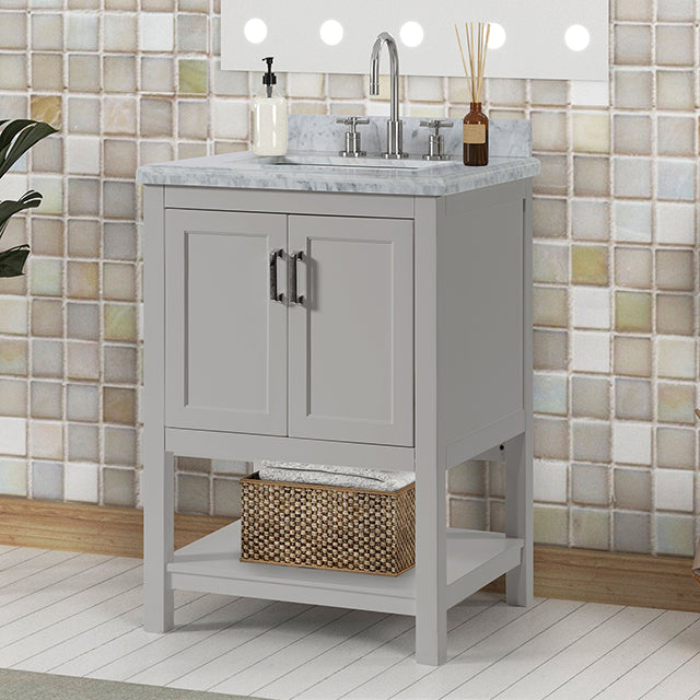Reston Vanity with Top/ Sink - Furniture 4 Less Outlet (Salinas,CA)