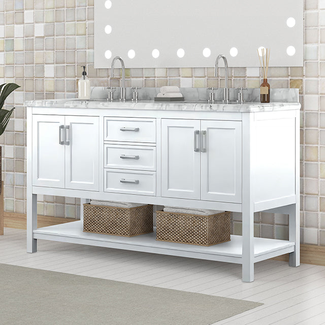 Reston Vanity with Top/ Sink - Furniture 4 Less Outlet (Salinas,CA)