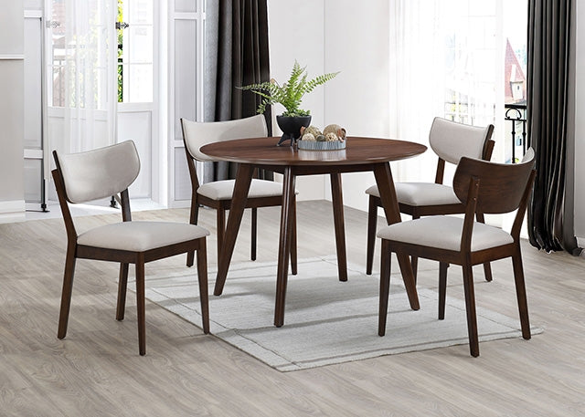 Onaka 5 Pc. Round Table Dining Set - Furniture 4 Less Outlet (Salinas,CA)